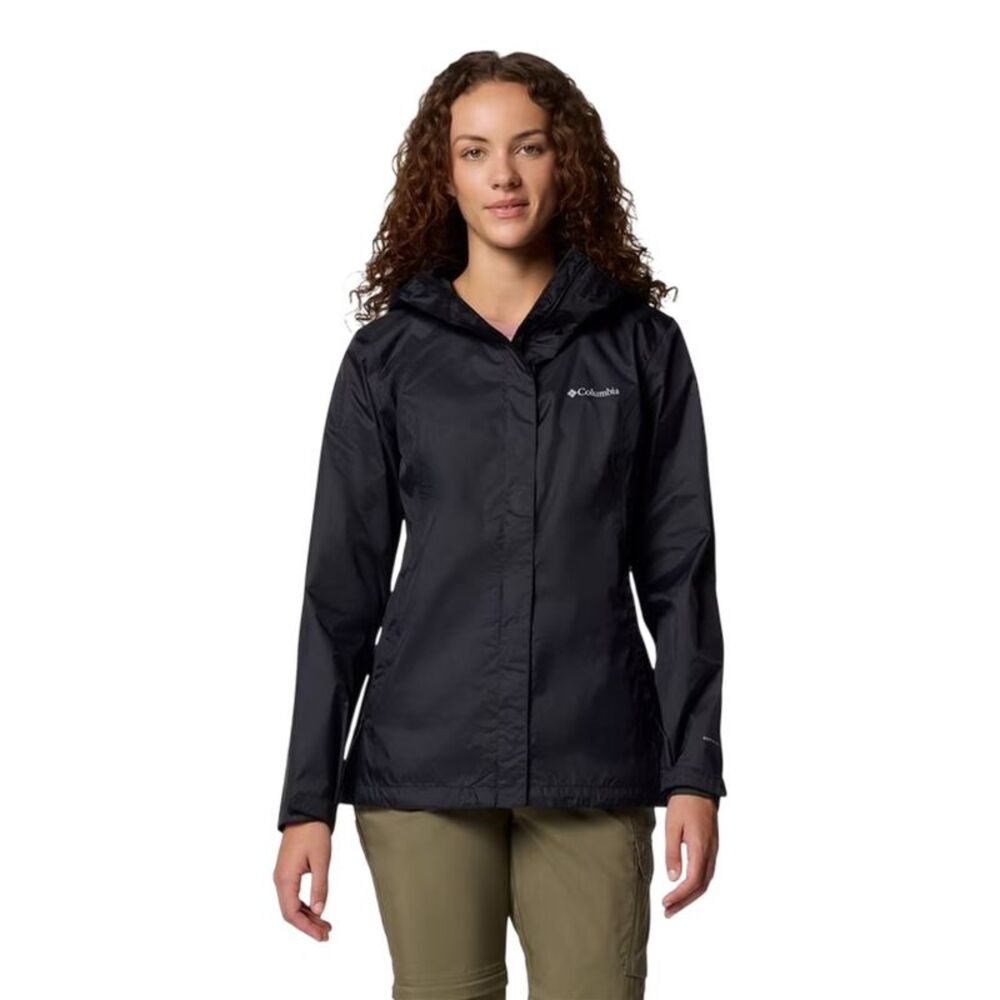 Columbia Womens/Ladies Packable Waterproof Jacket / Black